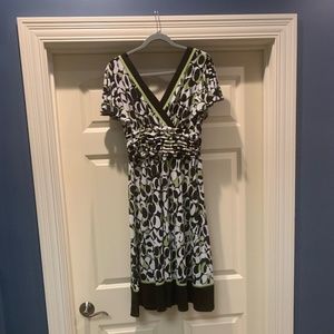Dress V Front & Back Below Knee by Studio One size 10
